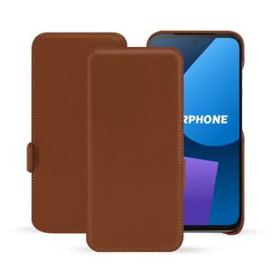 Noreve Housse cuir Fairphone 5 Évolution Marron PU