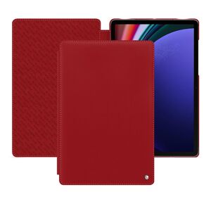 Noreve Housse cuir Samsung Galaxy Tab S9+ Perpétuelle Rouge