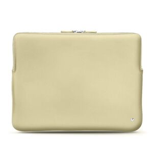 Noreve Housse cuir pour Macbook Pro 15' Perpétuelle Beige