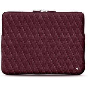 Noreve Housse cuir pour Macbook Pro 15' Ambition Couture Lie de vin - Couture