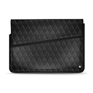 Noreve Housse cuir pour ordinateur portable 15' Perpétuelle Couture Noir - Couture