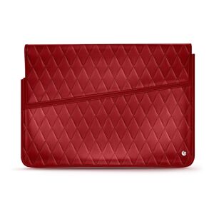 Noreve Housse cuir pour ordinateur portable 15' Perpétuelle Couture Rouge - Couture