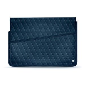 Noreve Housse cuir pour ordinateur portable 15' Tentation Tropézienne Couture Blu mediterran - Couture