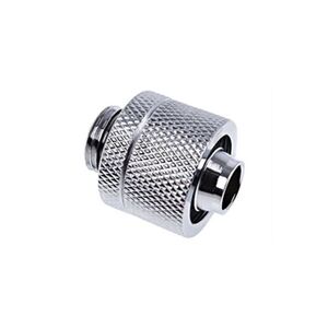 Alphacool Eiszapfen 16/10mm compression fitting G1/4 - Raccord pour système de refroidissement par liquide - chrome, nickel argenté - Publicité