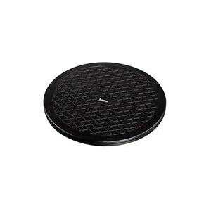 Hama - 49591 - plateau universel rond, 32 cm, poids supporté 80 kg (idéal pour tv, enceintes, écrans, appareils de cuisine), noir - Publicité