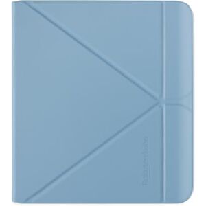 Kobo Libra Colour SleepCover Case   Dusk Blue   Sleep/Wake Technology   Built-in 2-Way Stand   Vegan Leather   Compatible with 7"  Libra Colour eReader - Publicité