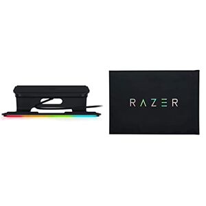 Razer Laptop Stand Chroma Support d'ordinateur Portable avec éclairage RGB Chroma Noir & Housse de Protection V2 Housse de Protection pour Notebooks et Ordinateurs Portables jusqu'à 39,6 cm - Publicité