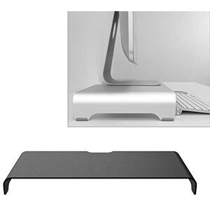 DINGXUEMEI DXM Laptop Stand Portable Universel en Alliage d'aluminium Simple Couche Support for Ordinateur Portable, Taille: 50 x 22 x 8 cm, épaisseur: 5 mm (Noir) (Color : Black) - Publicité