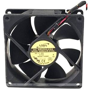 N / A portable cooling fan for ADDA AD0924HB-A72GL 24V 0.15A 9CM 9025 3-Wire Inverter Chassis Cooling Fan - Publicité