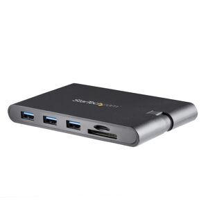 StarTech.com Adaptateur Multiport USB-C - Mini Dock USB Type C avec 4k HDMI ou 1080p VGA - 100W Power Delivery Passthrough, Hub 3x USB 3.0, GbE, SD...