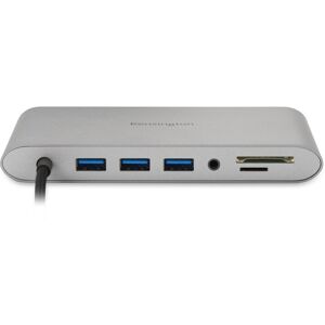 Kensington UH1440P Station daccueil mobile USB-C 5 Gbits/s sans pilote avec double sortie vidéo  DP/HDMI/VGA