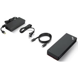 IBM ThinkPad Universal Thunderbolt 4 Smart Dock Avec fil Noir