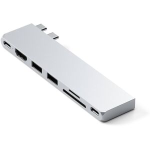 Satechi ST-HUCPHSS station d'accueil USB 3.2 Gen 2 (3.1 Gen 2) Type-C Argent