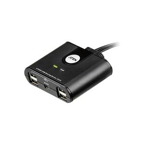 Aten Commutateur de partage des périphériques USB 2.0 à 2 x 4 ports, Switch KVM - Publicité