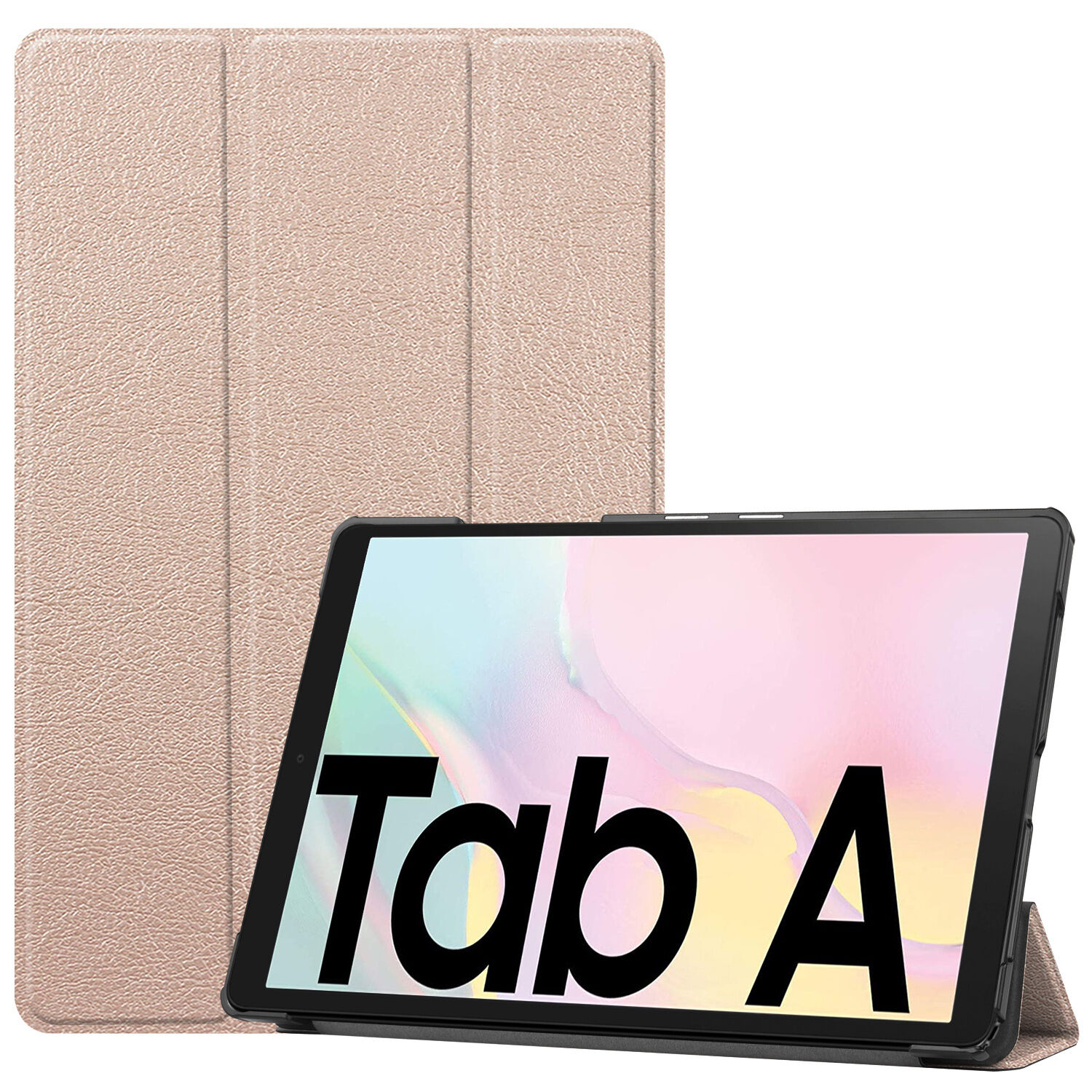 iMoshion Étui de tablette portefeuille Trifold pour le Samsung Galaxy Tab A7 - Dorée
