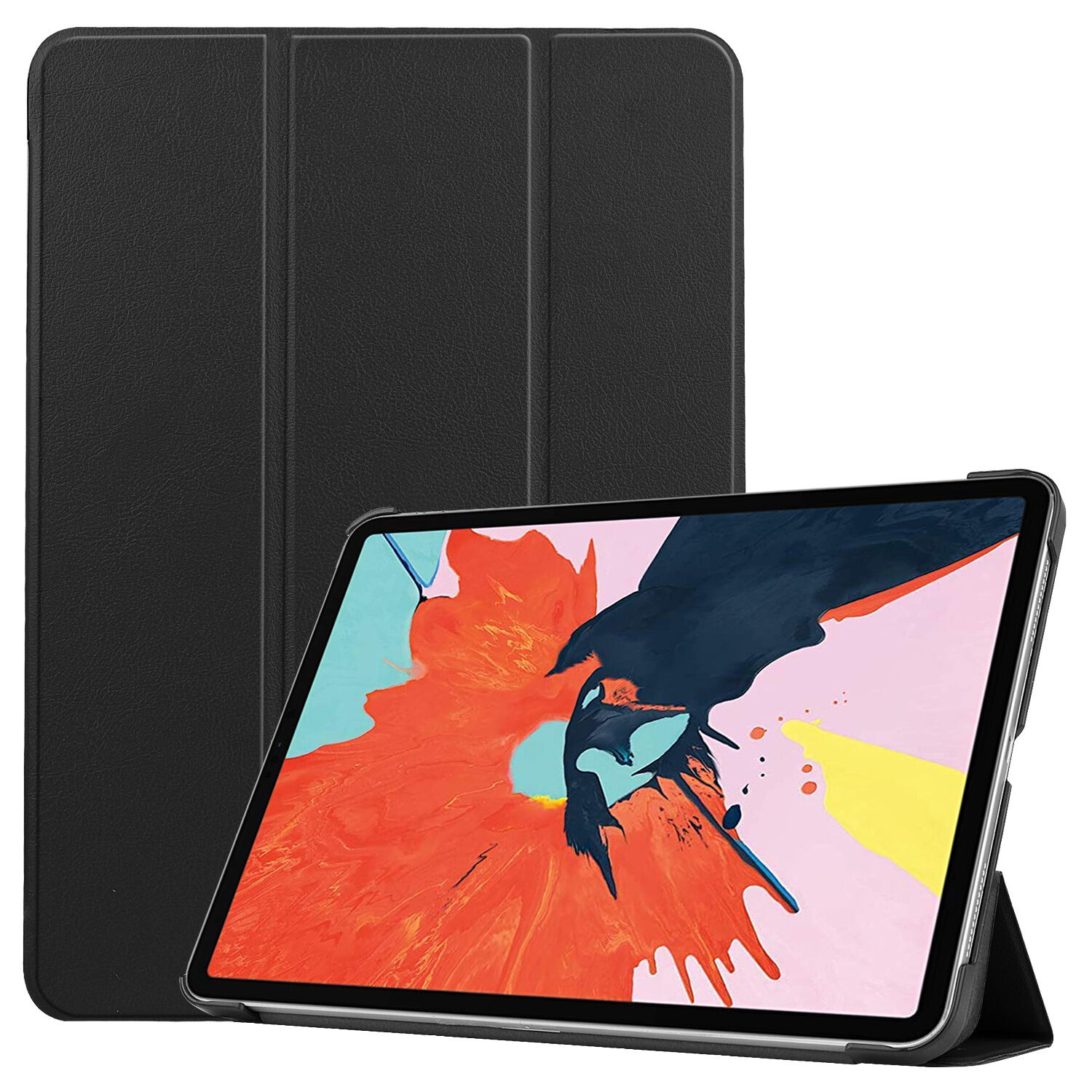 iMoshion Étui de tablette portefeuille Trifold pour l'iPad Air (2020) - Noir