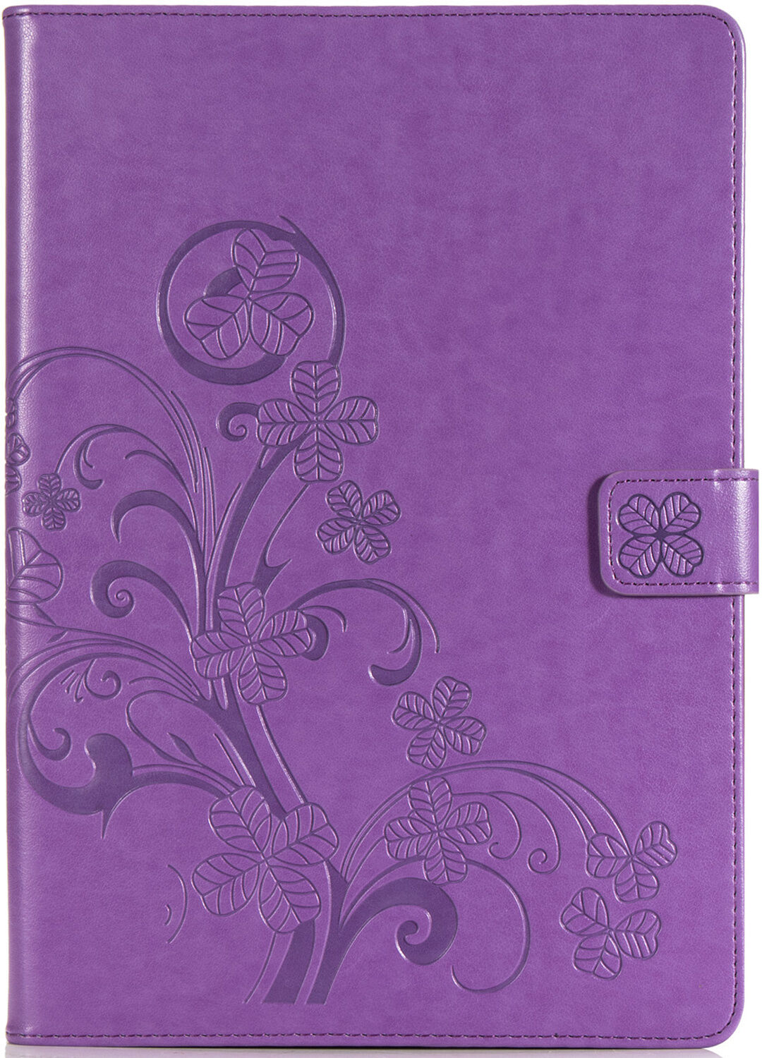 Coquedetelephone.fr Coque Fleurs de Trèfle pour l'iPad 10.2 (2019 / 2020) - Violet