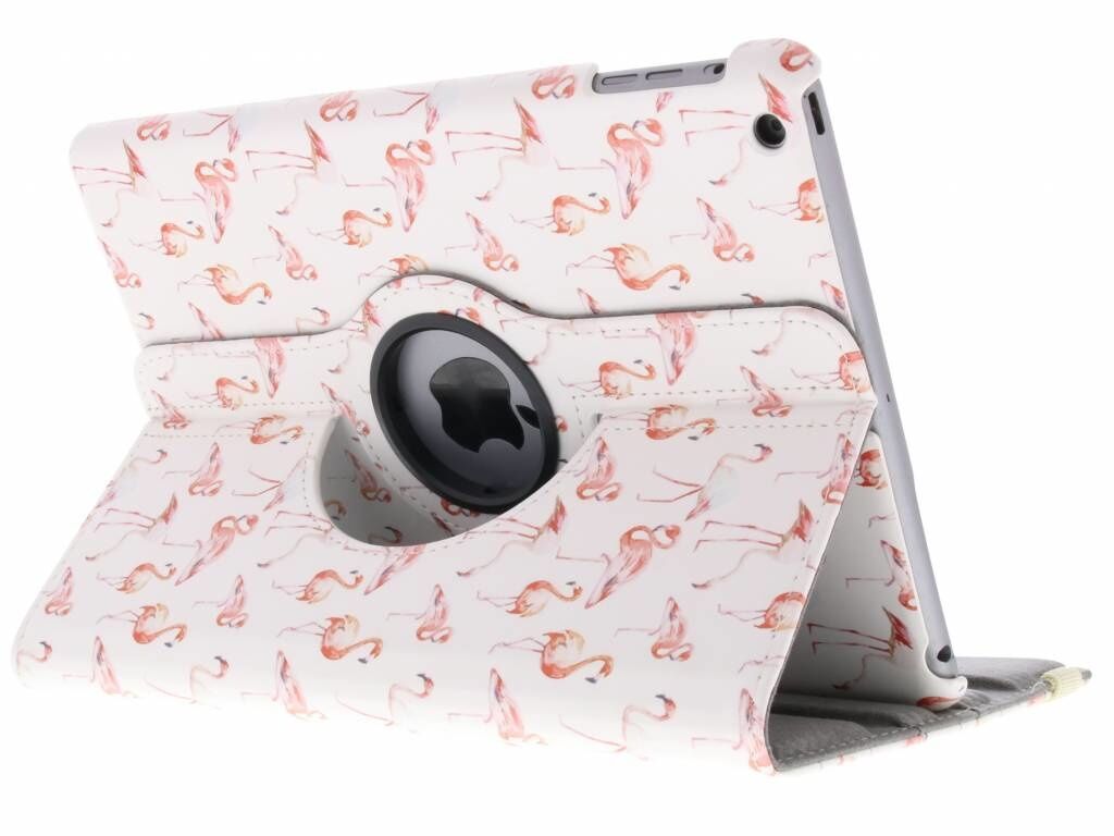 Coquedetelephone.fr Étui de tablette Design rotatif à 360° pour l'iPad Air - Flamingo