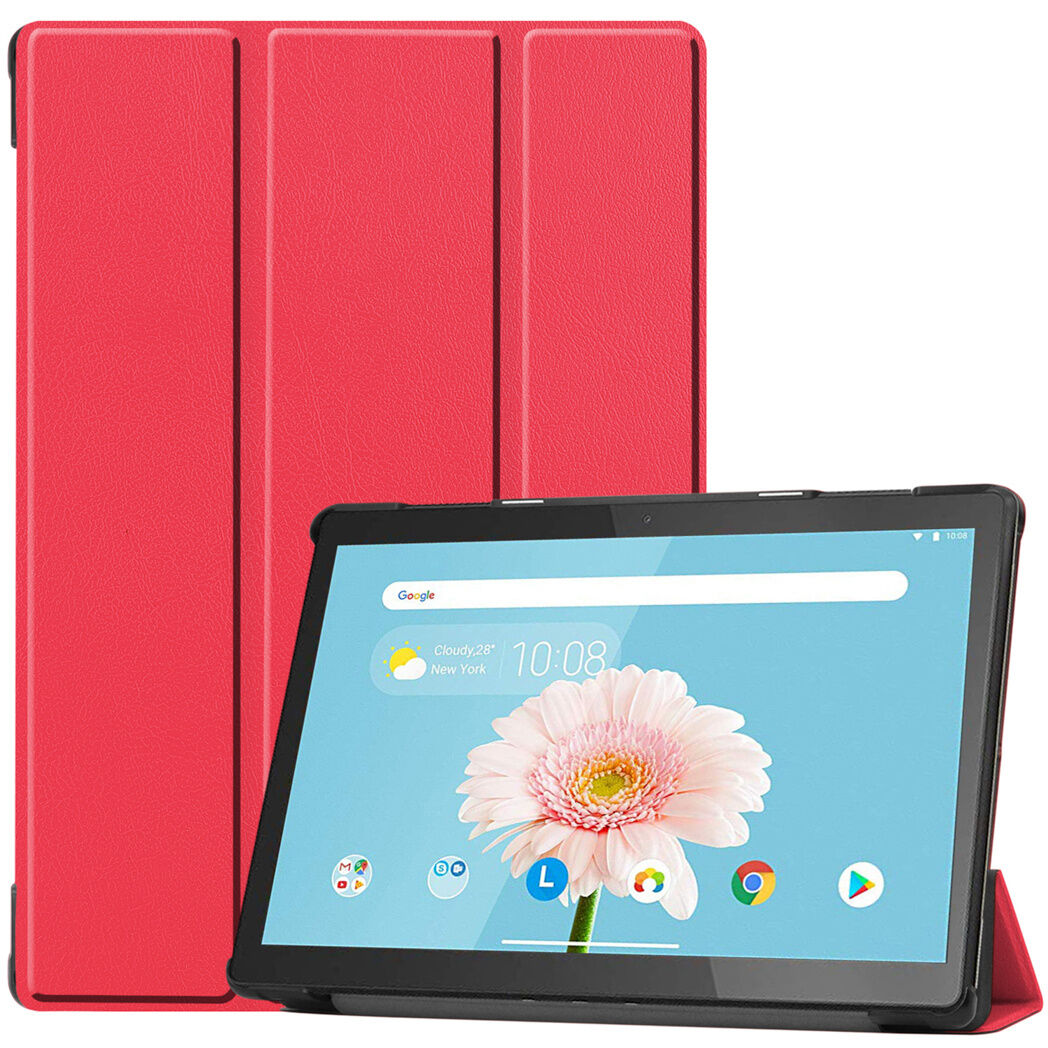 iMoshion Étui de tablette Trifold pour le Lenovo Tab M10 - Rouge