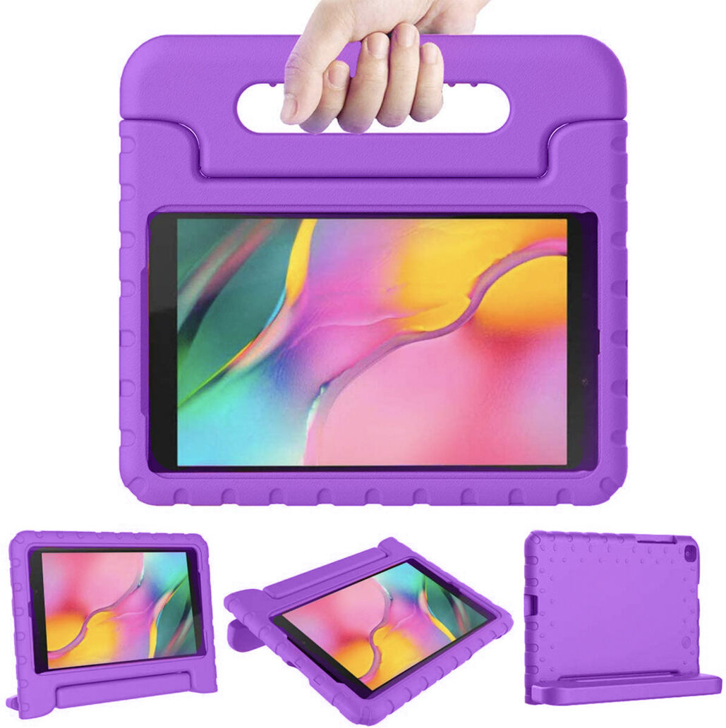 iMoshion Coque kidsproof avec poignée pour le Samsung Galaxy Tab A 8.0 (2019) - Violett