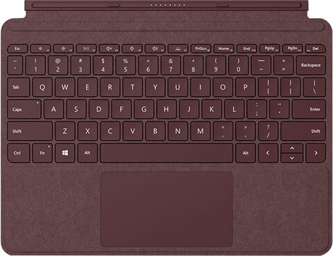 Refurbished: Microsoft KCT-00053 Surface Go Alcantara Signature Type Cover, Burgundy, A