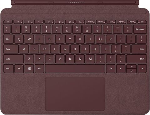 Refurbished: Microsoft KCS-00047 Surface Go Alcantara Signature Type Cover, Burgundy, A