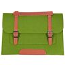 Zunedhys Wolvilt Notebook Laptop Tas Voor Pro 15" groen