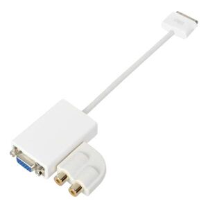 Apple Ipad Dock Connector Til Vga + Audio Adapter Kabel