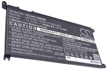 Dell Batteri (3650 mAh 11.4 V) passende til Batteri til Dell Inspiron 5482