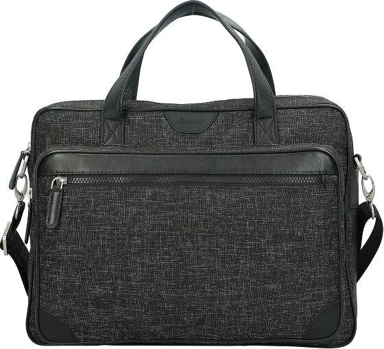 Esquire Recycled life Torba biznesowa 38 cm przegroda na laptopa anthrazit  - czarny - Unisex - Dorośli,Damy,Mężczyźni