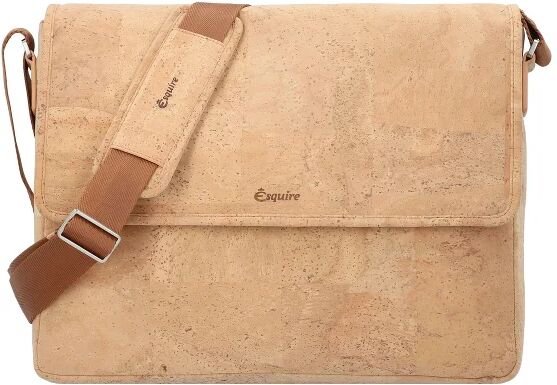 Esquire Kork Torba messenger 39 cm przegroda na laptopa natur  - brąz - Mężczyźni,Damy,Unisex - Dorośli