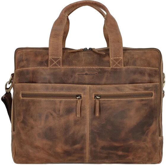 Greenburry Vintage Torba biznesowa, skórzana 42 cm z przegrodą na laptopa brown  - brąz - Mężczyźni,Unisex - Dorośli,Damy