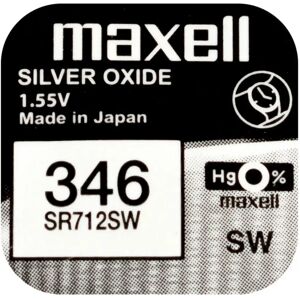 Maxell SR712SW silveroxidbatteri 346