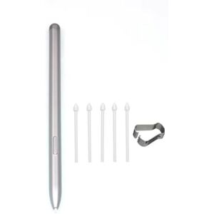 SQALCXY Stylus Pen for Samsung Galaxy Tab S7FE Stylus Tab S7FE Stylus Touch with Replaceable Tip (Silver)