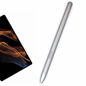 Junweier Stylus Pen for S Pen for Samsung Galaxy Tab S7 11 inch / S8 11 inch / S7 Plus 12.4 / S7 FE 12.4 inch / S8 Plus 12.4 inch / S8 Ultra 14.6 inch Without Bluetooth Stylus Pen (Silver)
