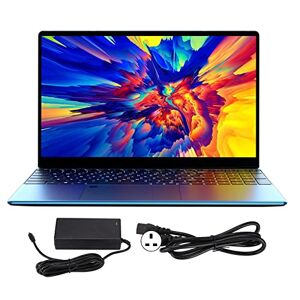 Zunate 15.6in Laptop, Blue Notebook Computer for Win 11,8+512G/256/128G Memory WIFI Backlit Keyboard Laptop Computer,with Small Keyboard,with Fingerprint(8G+128GB)