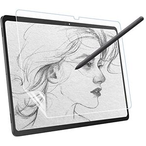 MoKo 1 Pack Screen Protector Fits Samsung Galaxy Tab S9 FE Plus 5G 2023/Tab S9 Plus/Tab S7 FE 5G/Tab S8 Plus 2022/Tab S7 Plus (12.4 Inch), Paper-Feeling Film Writing for S-Pen Anti-Glare Film, Matte