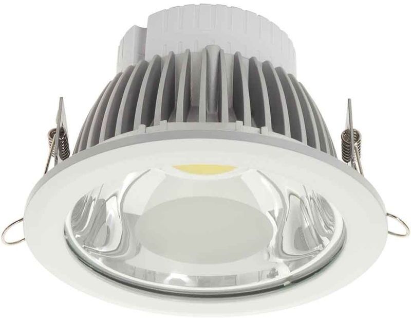 KANLUX Downlight PENY Blanc Rond LED MCOB intégrés IP20 18W Blanc Neutre 18080 - Kanlux