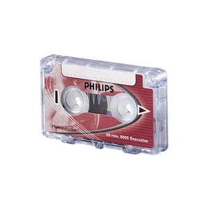 Philips boîte de 10 mini cassettes 2 x 15 min - Publicité