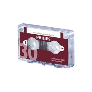 Philips Mini Cassette Dictation 30 Minutes Total 15 per Side LFH005