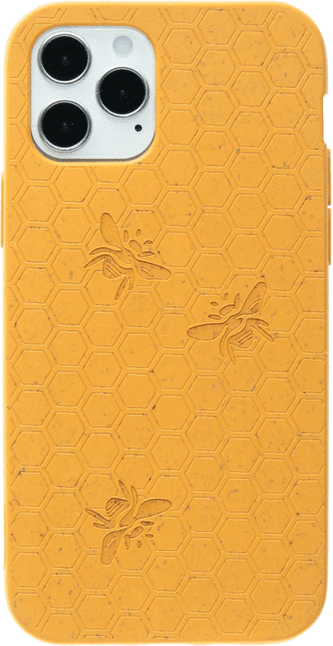 Pela Deksel Iphone 12/12 Pro, Honey (Bee Edition)