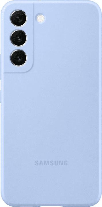 Samsung Silikondeksel Galaxy S22, Blå