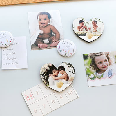 smartphoto Foto-Magnet rund (4er Set)