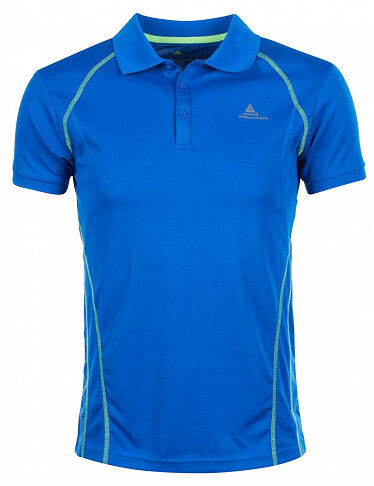 Peak Mountain Herren-Polo in Blau