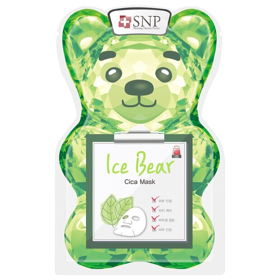SNP Ice Bear Mask CICA 33.0 ml