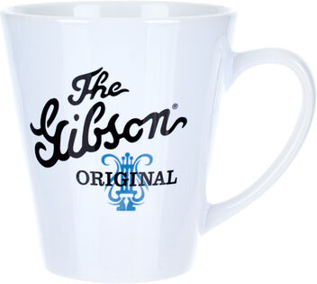 Gibson White Mug w. Original Logo