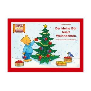 Hase und Igel Der Kleine Bär Feiert Weihnachten / Kamishibai Bildkarten - Corina Beurenmeister