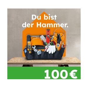 Globus Baumarkt Geschenkgutschein 100 EUR Geschenkkarte per E-Mail