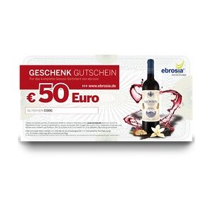 ebrosia Geschenkgutschein 50 Euro