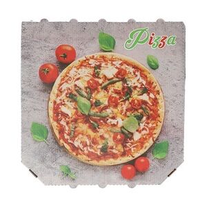 Nette 100 Pizzakarton E-Welle Treviso 28x28x3cm